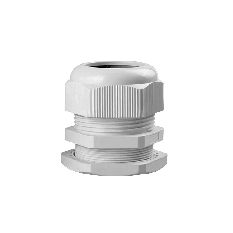 Белый нейлоновый водонепроницаемый разъем ввода электрического кабеля 1/2/5/10 шт.