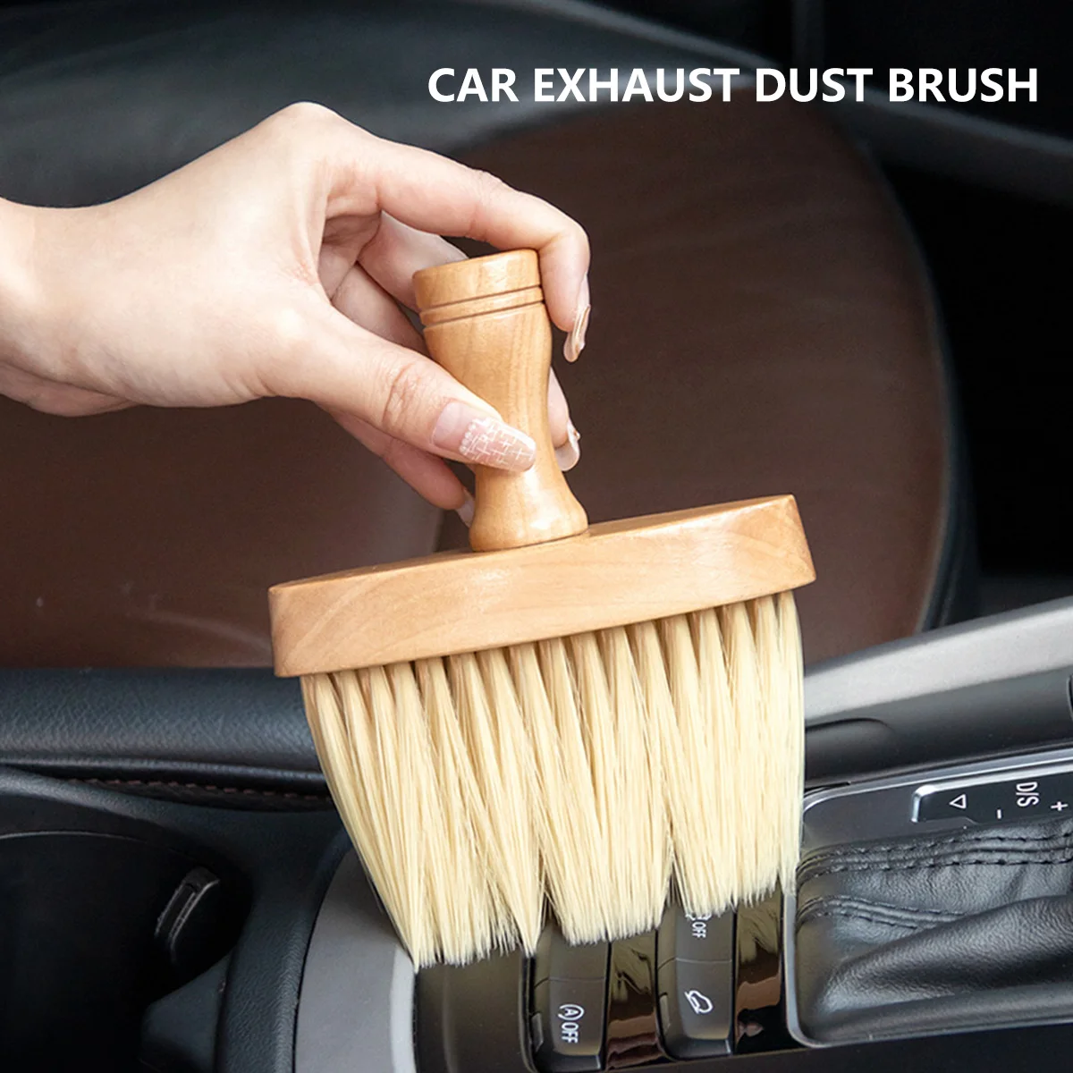 

Air Conditioner Cleaning Brush Wet and Dry Use Air Outlet Brush Soft Car Detailing Brushes Longer Bristles Cleaning Brushes