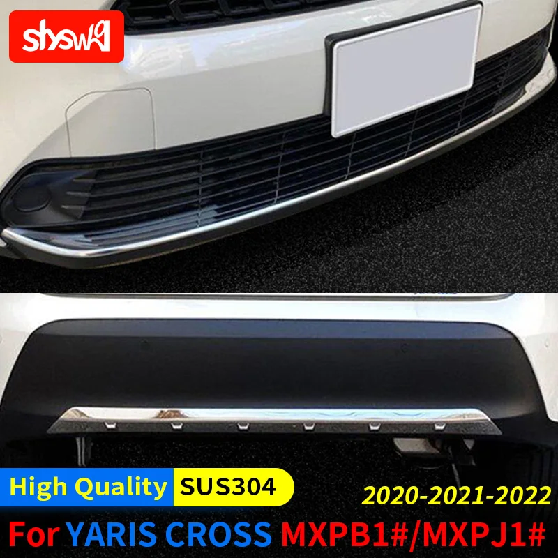 

For TOYOTA 2022 YARIS CROSS MXP B1 MXP J1 # Front Rear Bumper Lip Protector Splitter Spoiler Trim Cover Exterior Accessories