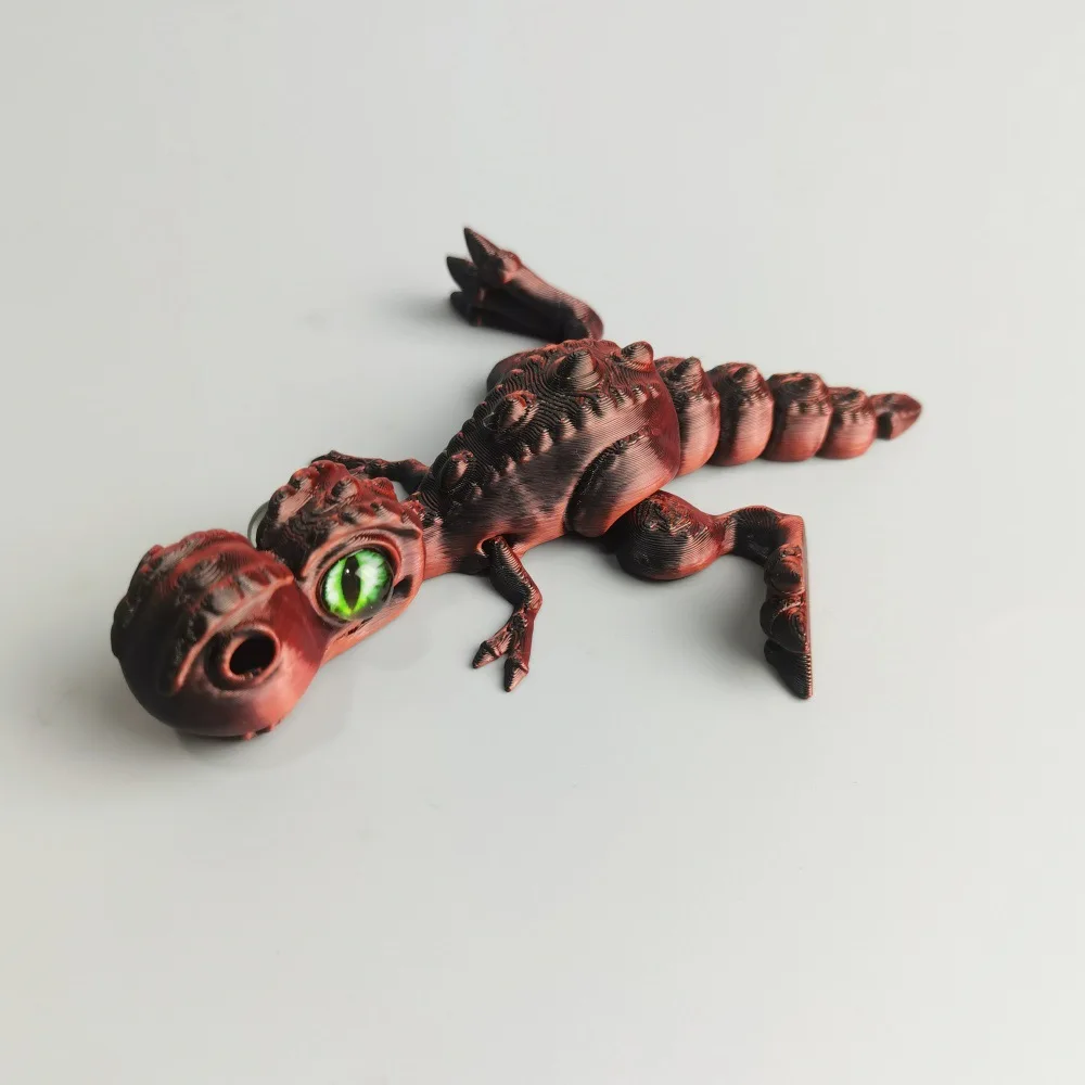 

3D Printed Cartoon Tyrannosaurus Rex Realistic Dinosaur Figurine Articulated Dinosaur Fidget Toy for Kids Gifts Home Decoration