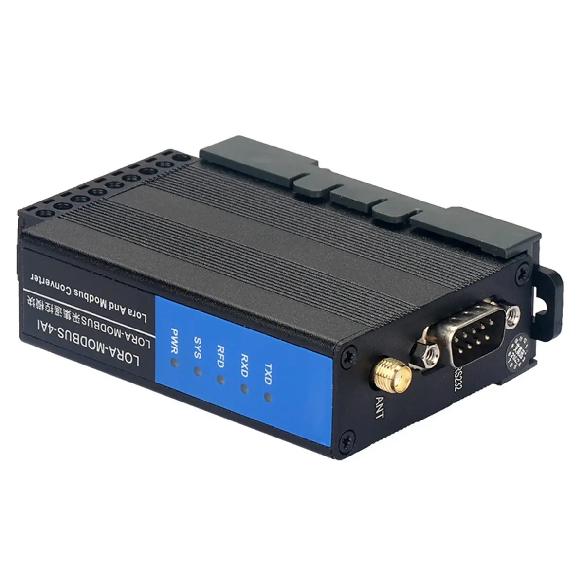 Фото Беспроводной модуль Homegood LORA-MODBUS-1DI1DR LORA с дистанционным управлением, прозрачной передачей данных, цифровым входом, релейным выходом и антенной 10 м №4