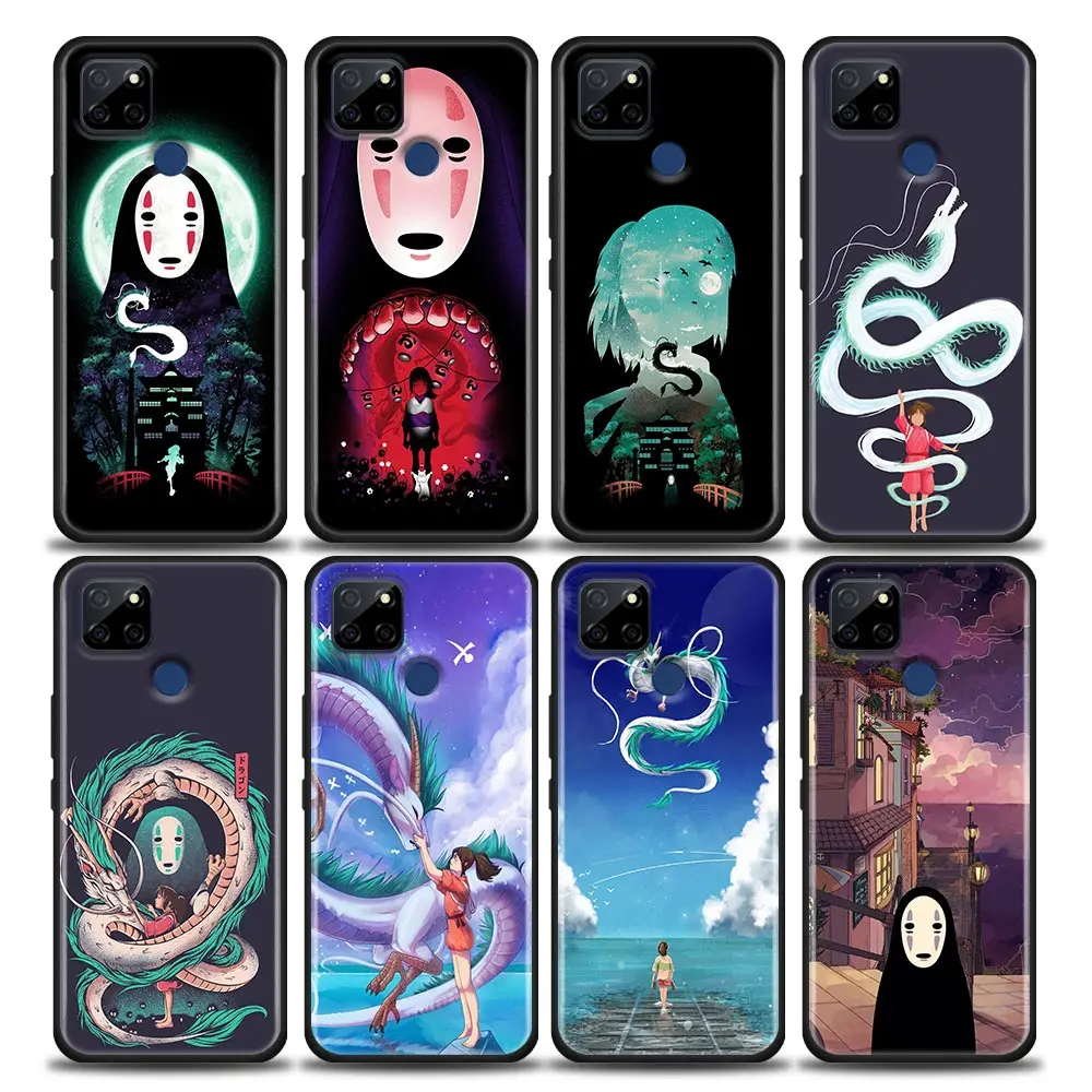 

Cute Funny Spirited Away No Face Man Case For Oppo Realme C35 C20 C25 C21 C12 C11 C2 A53 A74 A16 A15 A9 A54 A95 A93 A31 A52 A5s