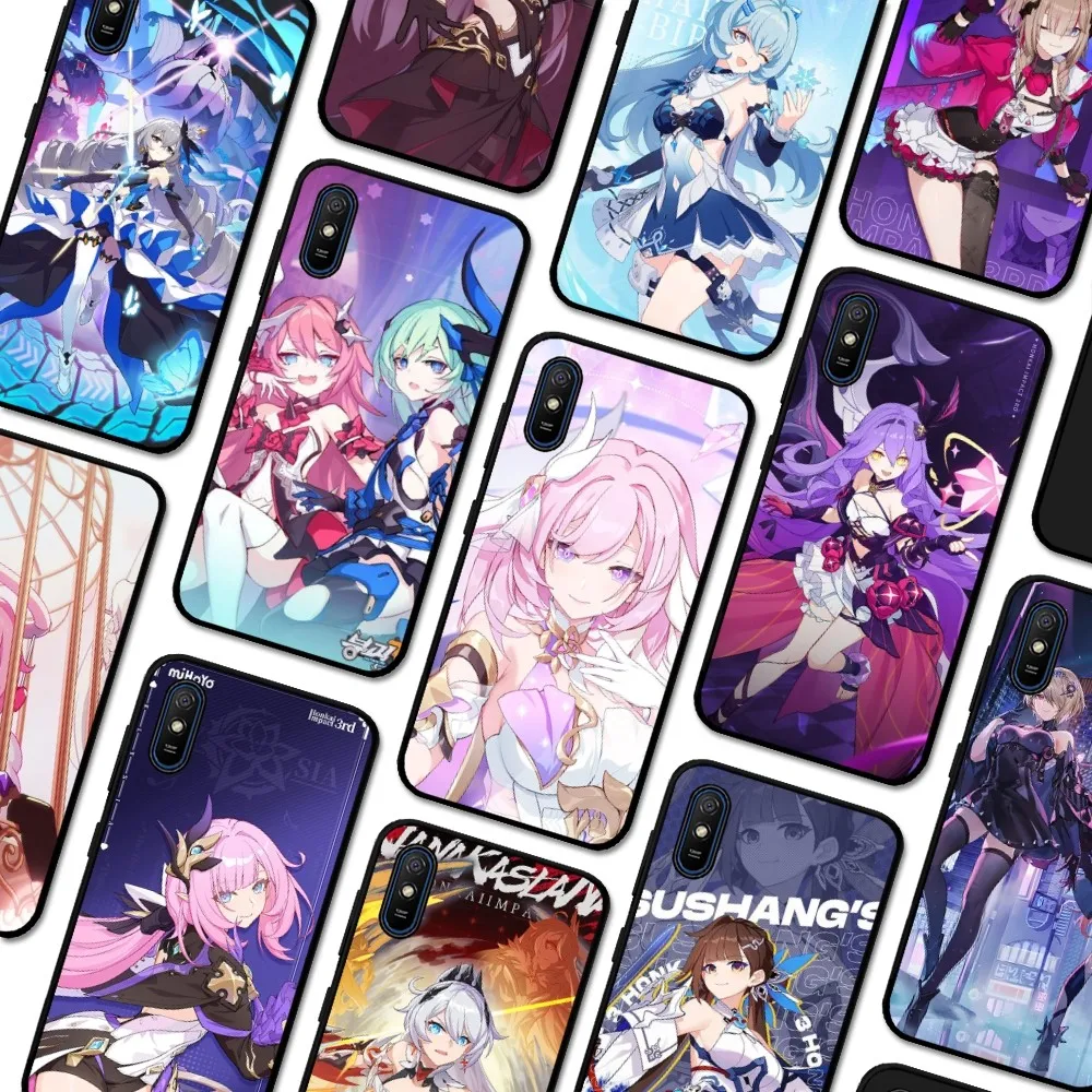 Honkai Impact 3rd чехол для телефона Redmi 5 6 7 8 9 10 plus pro A GO K20 K30 K40 F3 Fundas