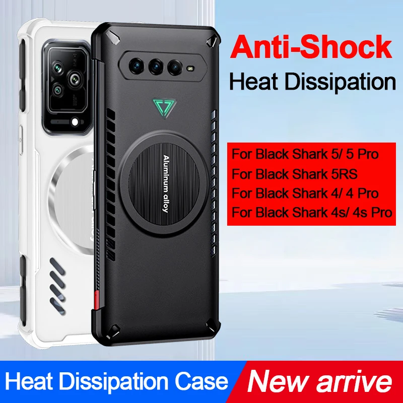 

Чехол для Black Shark 4 4S Pro 5 Pro 5RS 5 RS, пластиковый Твердый защитный чехол с рассеиванием тепла для BlackShark 5 Pro 4 4S Pro, чехол