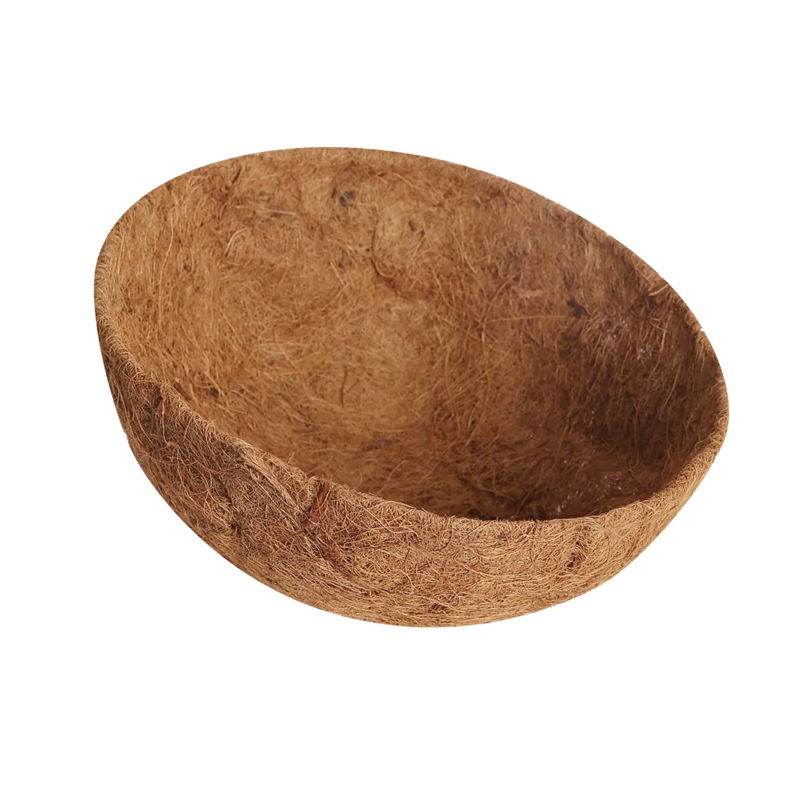 

Coconut Fiber Liners Natural Coco Liner Replacement DIY Wall Hangings Flower Basket Easy To Install Coco Fiber Planter Liners