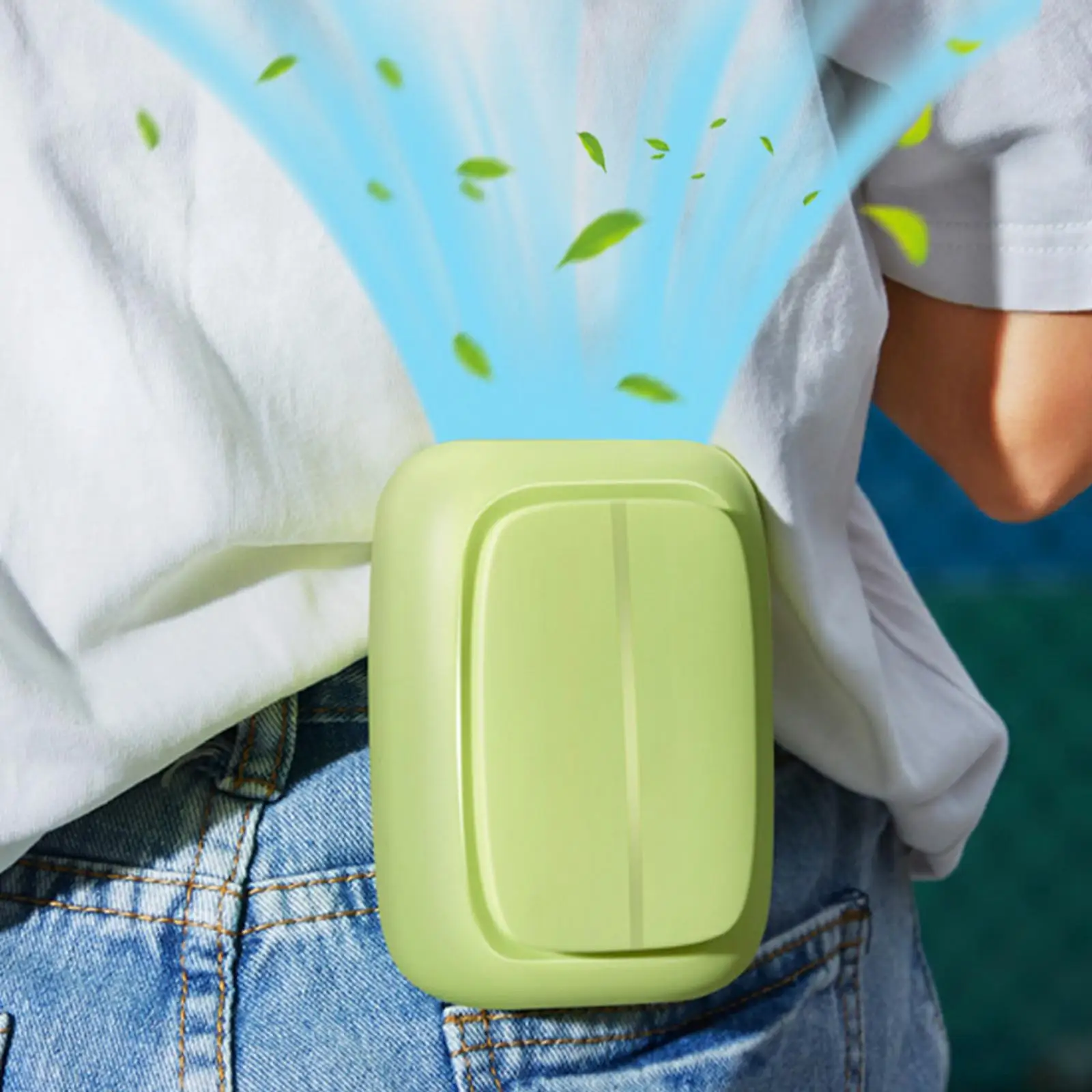 

Портативный веер на шею с регулируемой скоростью, 4000 мАч