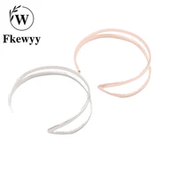 fkewyy glamour womens simple bracelet cutout classic cuff fashion accessories holiday gift party bracelets couple bangles