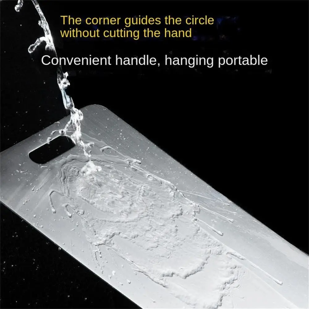 Разделочная доска из нержавеющей стали утолщенная разделочная для овощей мяса