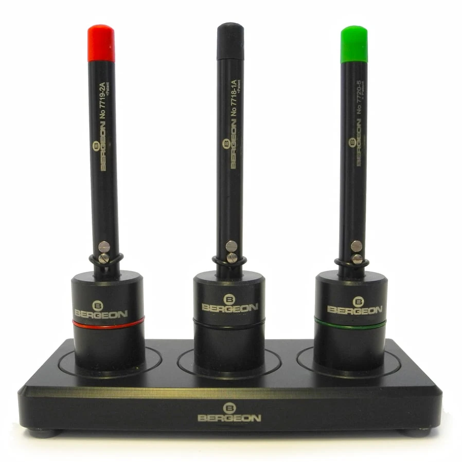 

Watch repair tool Oiler Set Of 3 Automatic Precision Oilers & Stand Bergeon 7721 for watchmaker