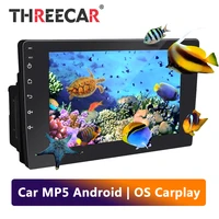 apple carplay universal mp5 car player stereo ips touch screen android auto 8 inch 2din rear view camera bluetooth mirror link