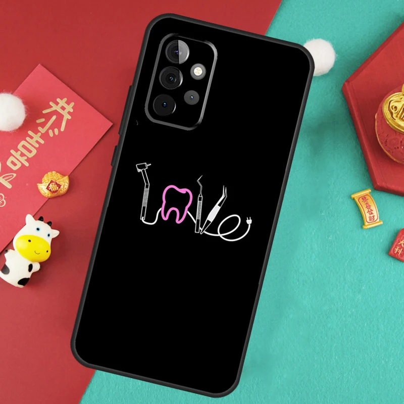Чехол для стоматологической медсестры чехол Samsung Galaxy A55 A35 A25 A15 A14 A34 A54 A53 A33 A23 A13 A12 A52