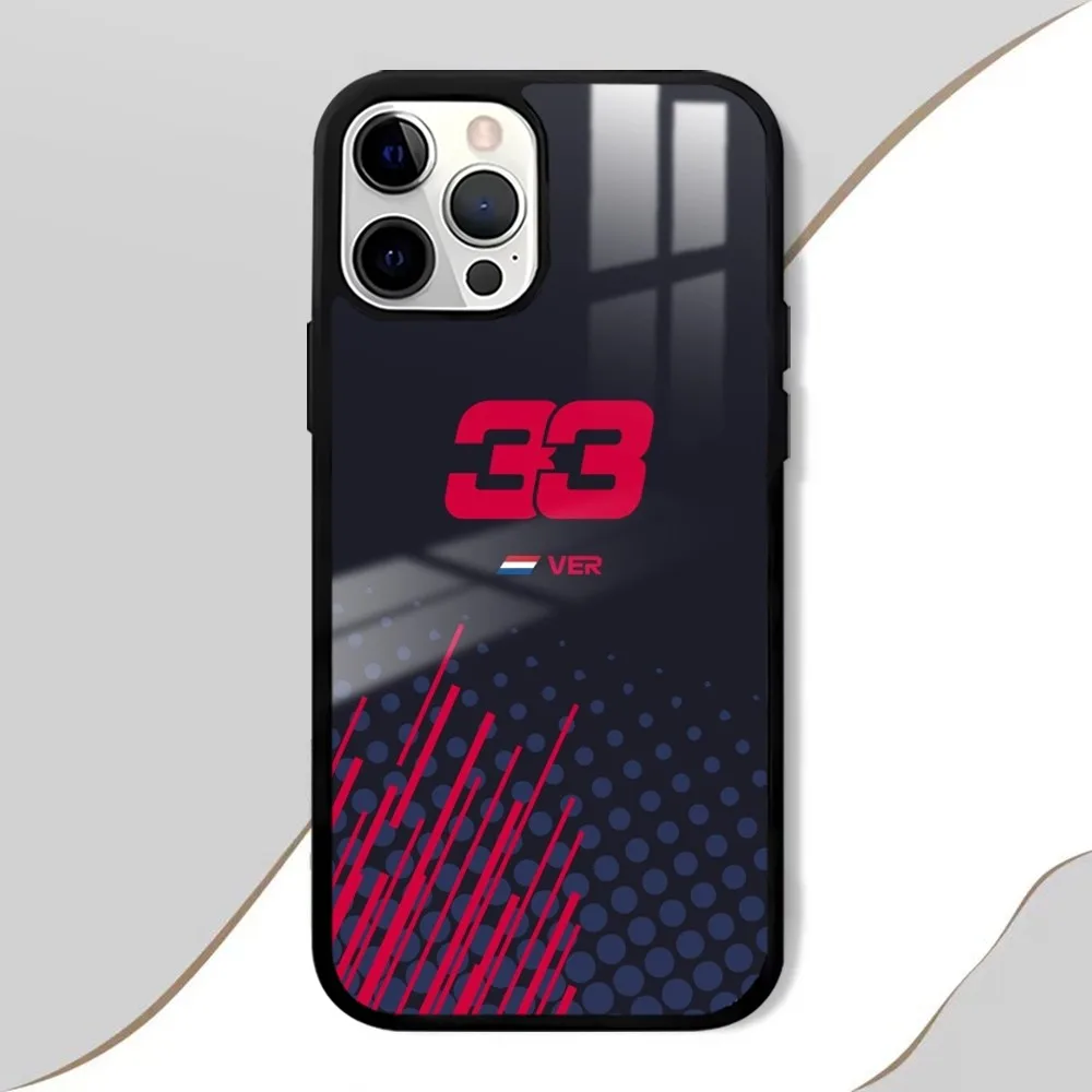 M-Maxs V-verstappen F1 33 Phone Case For IPhone 16 15 14 13 12 11 Pro Xs Max Mini Plus Celulares Hard Funda