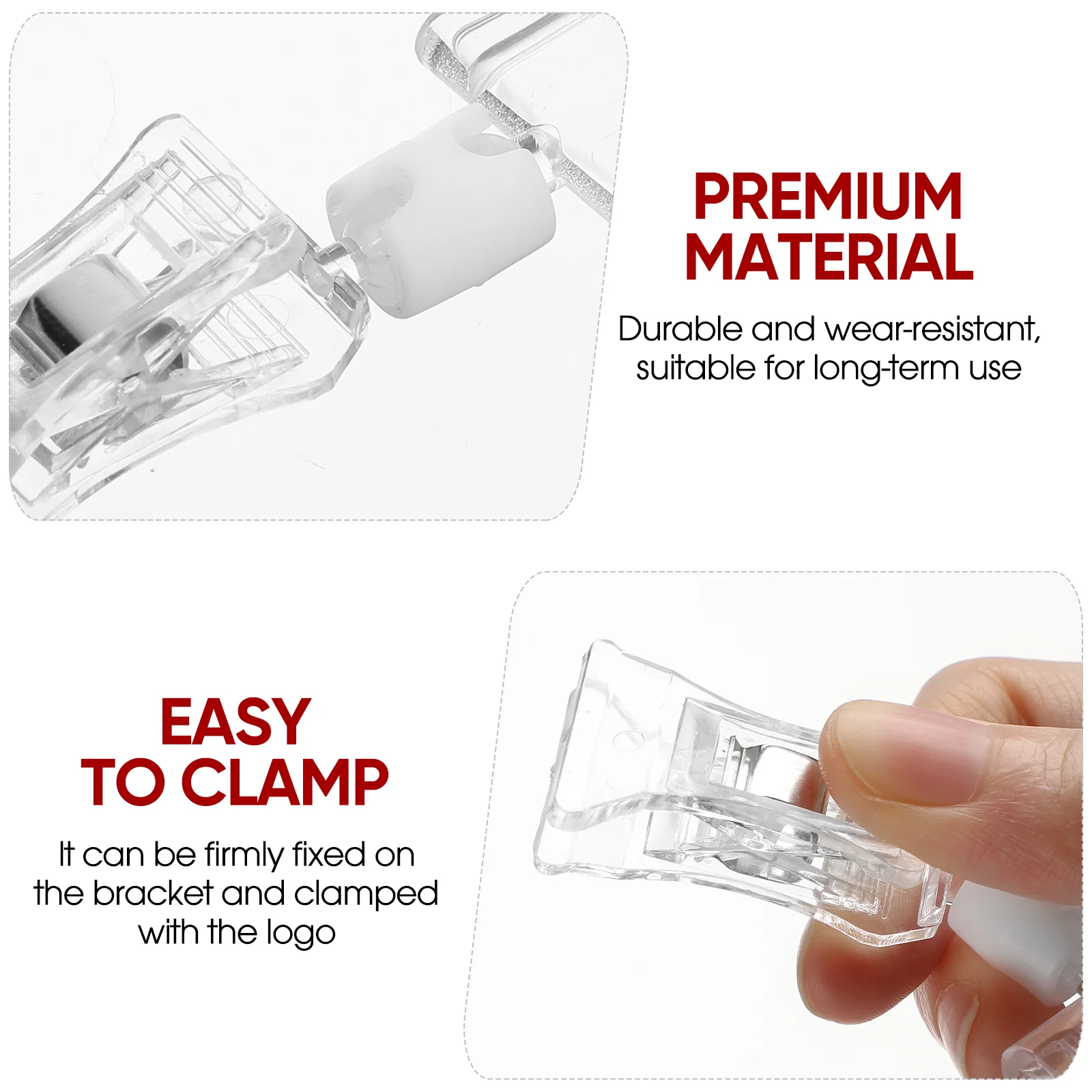 10 шт. акриловая рекламная папка знак цены зажим для дисплея подставка мольберта