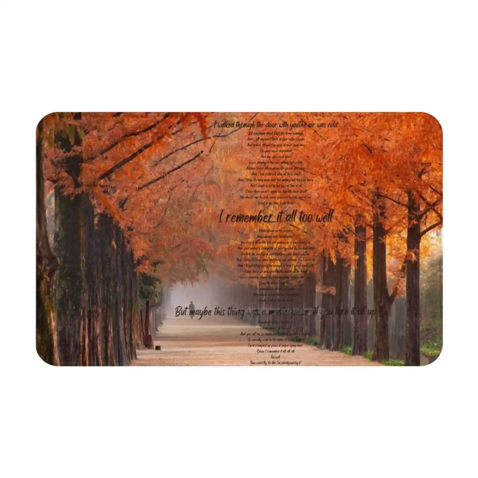 Мягкая подушка All Too Well (версия Taylor'S) автомобильный коврик для дома двери