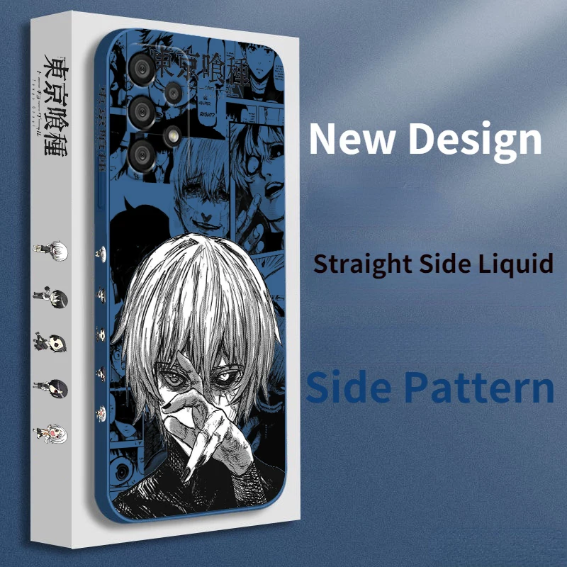 Чехол для телефона с аниме Токийский Гуль Samsung A55 A53 A33 A52 A32 A71 A51 A21S A35 A25