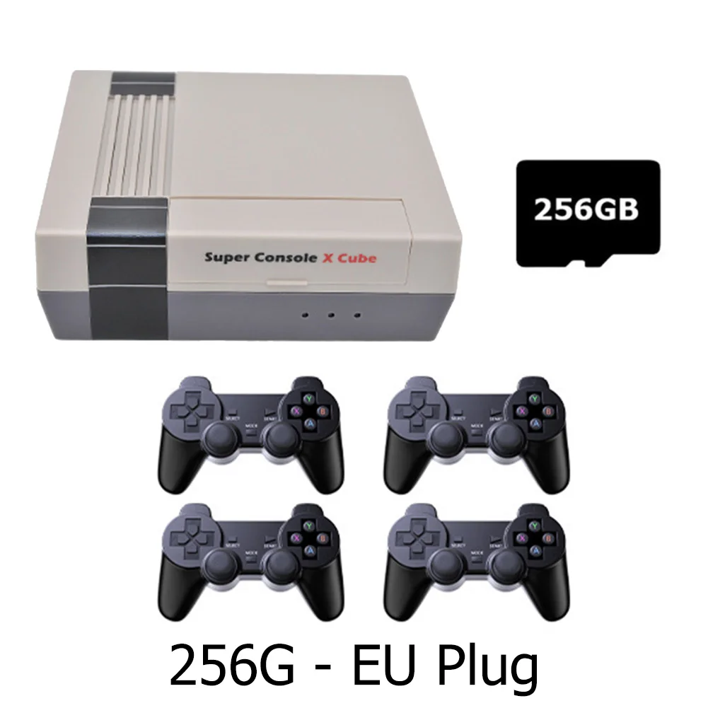 

Ретро видео консоль X Cube Mini/TV видео игровая консоль для PSP/PS1/DC/N64 WiFi HD выход Встроенные 50 + эмуляторов с большим количеством игр