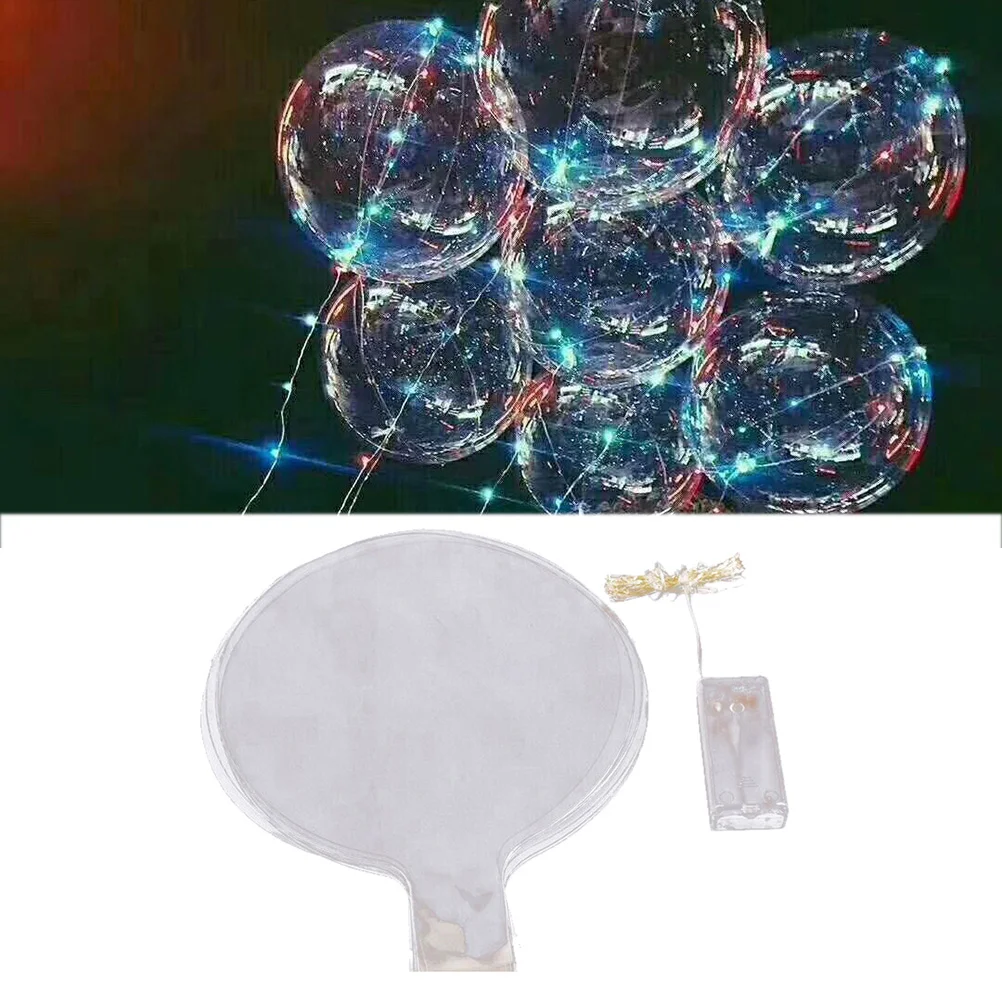 

Balloon Balloons Led Lighttransparent Party Decorationswedding Birthday Burbuja Neon Transparente Clear Kidsdecoration