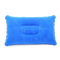 outdoor inflatable pillow multi purpose outdoor travel camping portable ultra light inflatable pvc flocking inflatable pillow
