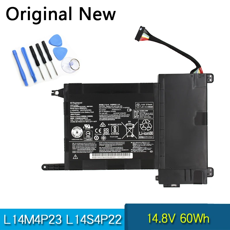 

NEW Original Battery L14S4P22 L14M4P23 For Lenovo IdeaPad Y701 Y700 Y700-14ISK Y700-17iSK Y700-15ISK Y700-15ACZ 5B10H22084