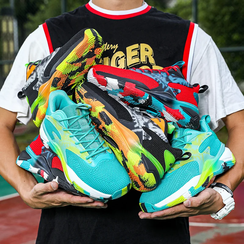 Basketball Shoes For Men Sneakers 2023 Spring New Street Basketball Culture Sports Shoes High Quality Competition Male sneakers