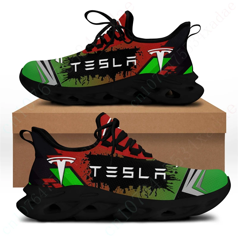 

Tesla Casual Running Shoes Lightweight Men's Sneakers Big Size Comfortable Male Sneakers Unisex Tennis Sports Shoes For Men