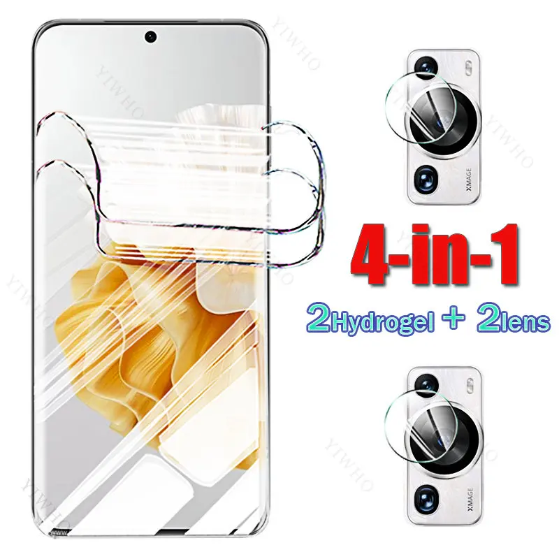 

For Huawei P60 Pro Art Camera Glass Screen Protectors for Huawei P 60pro 60art 60 Hydrogel Full Cover Soft Film Safety Water Gel