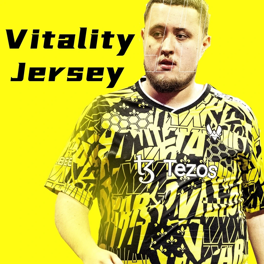 

High Quality 2023 Maillot Hummel Vitality for Paris Jersey Uniform CSGO ZywOo T-shirt Vitality Esports Team Shirt Fan Party Top