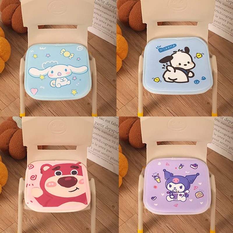 

Kawaii Sanrio Cinnamoroll Kuromi плюшевая подушка на сиденье мультяшная классная обучающая защита Милая утолщенная подушка на сиденье Игрушки для девочек