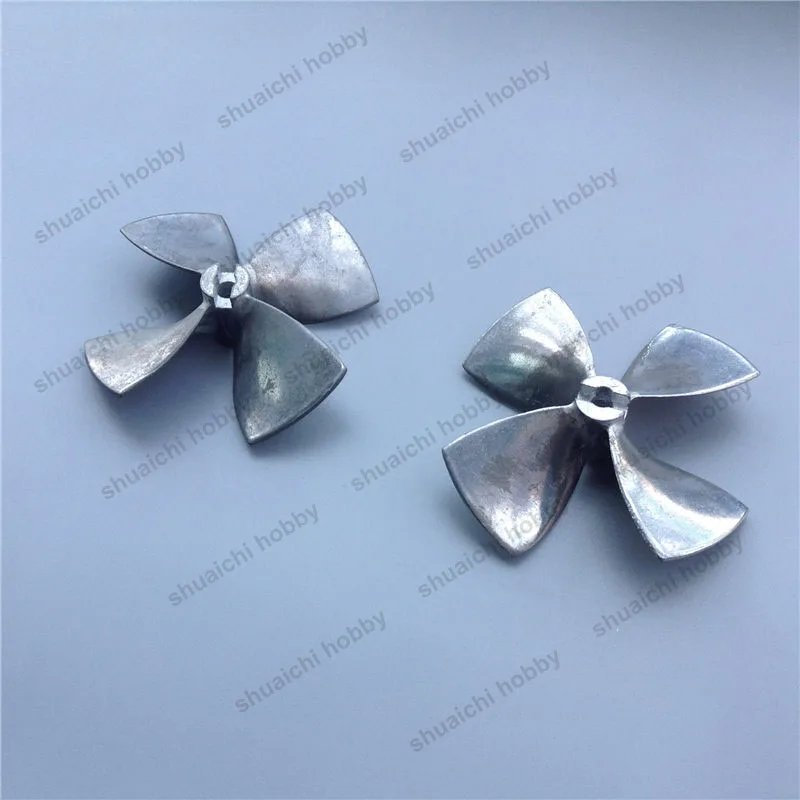 Пропеллер большого упорного вала диаметр 44 мм 55 60 отверстия 4 лопасти лопатка для