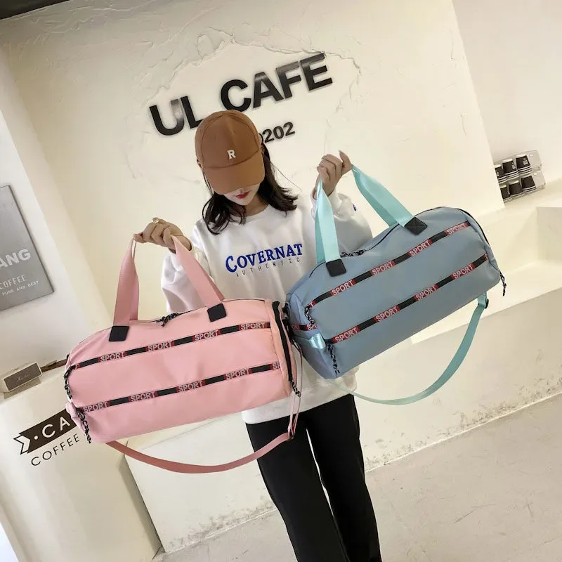 

Large Capacity Gym Bag Men Women's Sports Bag Protable Travel Backpack Multifunction Fitness Outdoor Training Yoga Duffle Bags