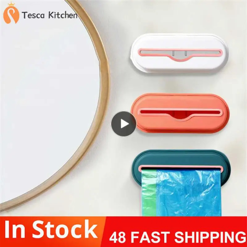 

1~10PCS Kitchen Kitchen Storage Box Trash Bag Portable Storage Box Wall-mounted Storage Storage Box No Punching