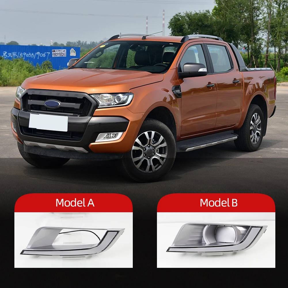 Дневные ходовые огни для Ford Ranger 2015 2016 2017 2018 1 комплект