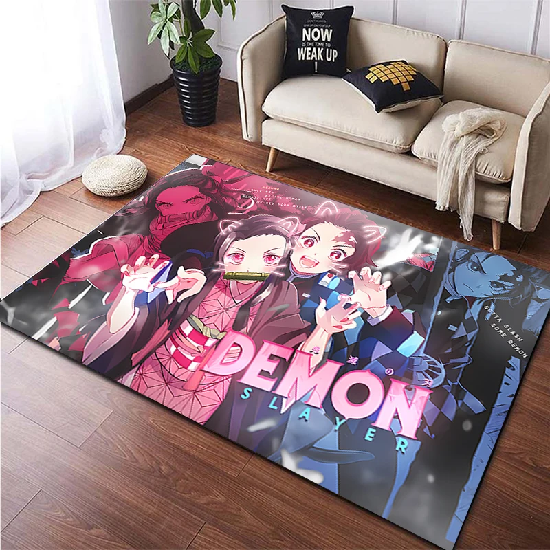 

Demon Slayer custom carpet camping/kitchen/yoga mat decoracion room kitchen mat living room carpet washroom floor mat door mat