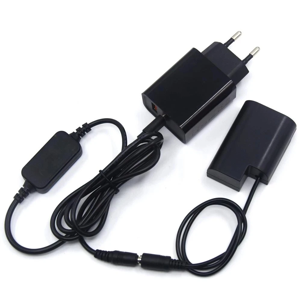 

Зарядный кабель USB Type-C + DMW-BLF19 BLF19PP Батарея-пустышка DCC12 Переходник постоянного тока + зарядное устройство PD для камеры Lumix DMC-GH3 GH4 GH5 GH5s