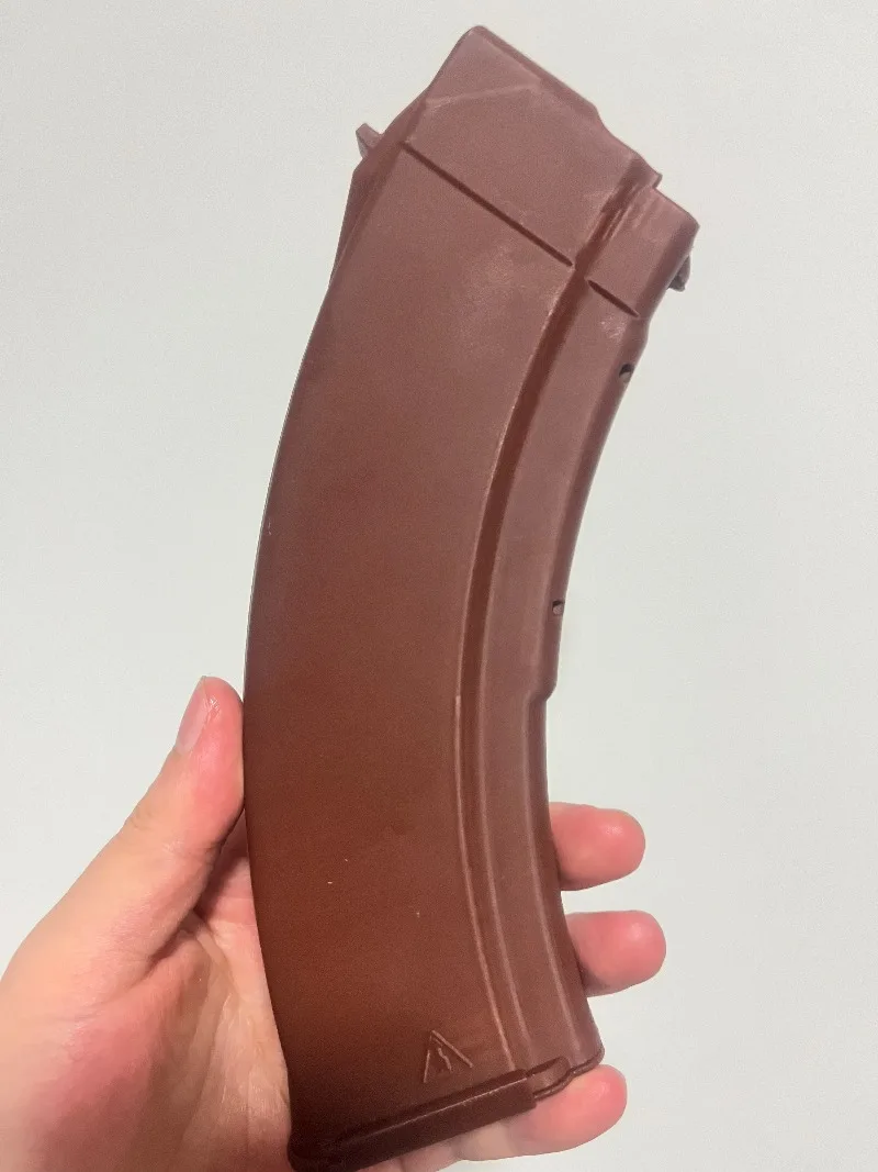 Фото Модель магазина AK 7.62x39, изготовленная из PLA-материала методом 3D-печати, вмещает 30 патронов. №1