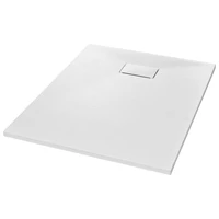 smc white shower tray 100x80 cm