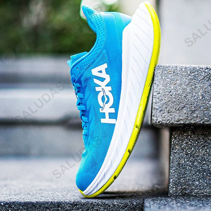 HOKA Running Shoes Men Carbon X2 Speed Road Running Shoes Outdoor Breathable Cushioning Leisure Sneakers Women Original Sneakers