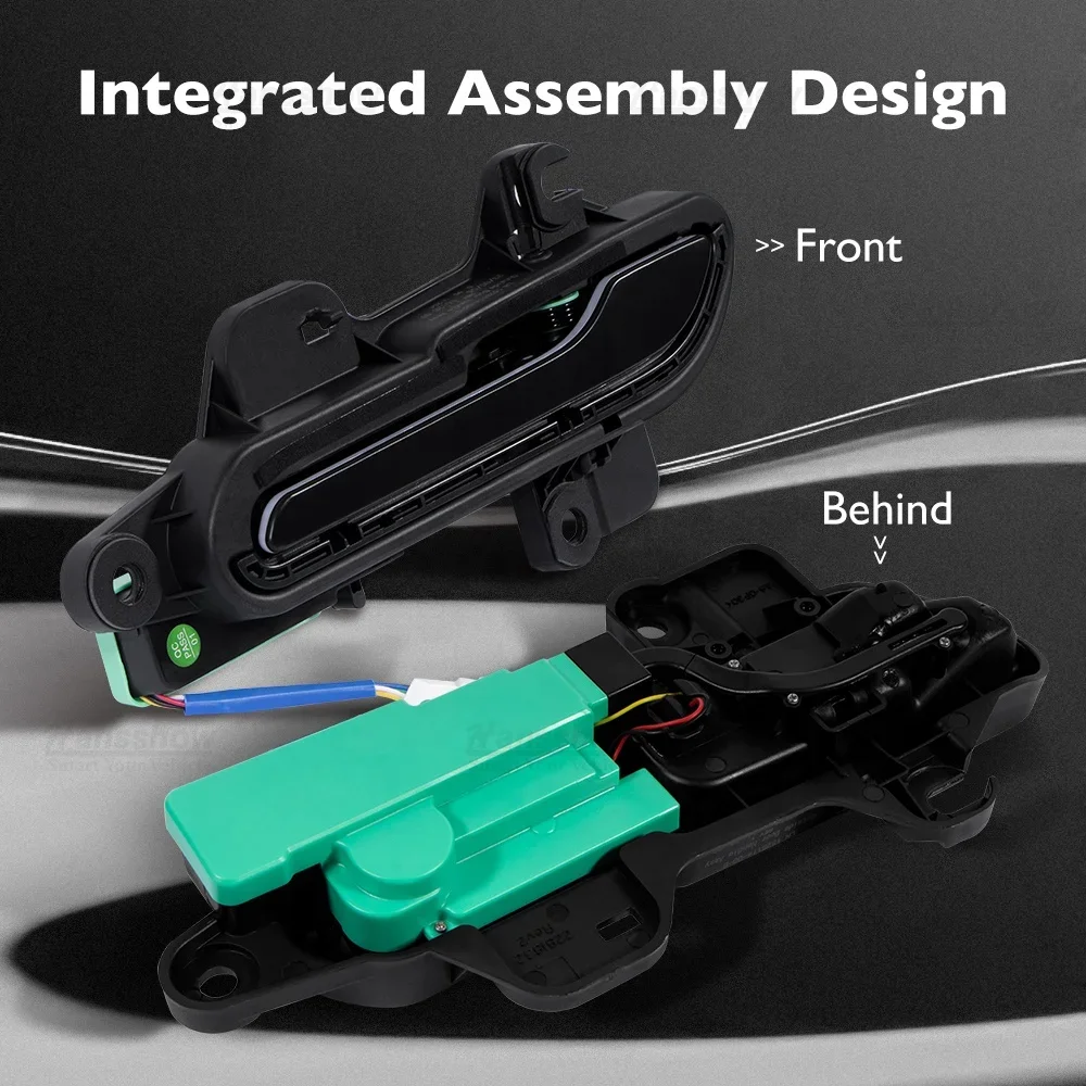 Цветная электрическая дверная ручка Hansshow Model 3 Highland для Tesla Accessories 2023 2024