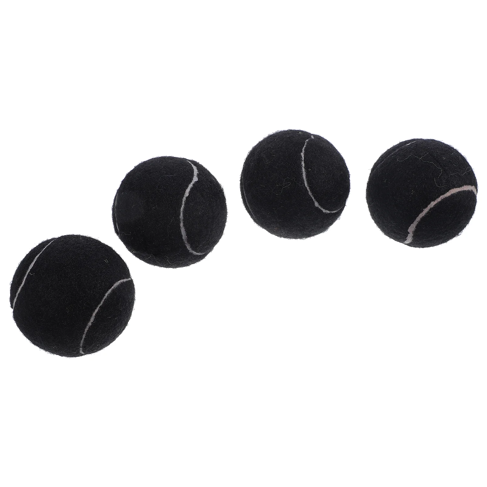 

4 Pcs Walker Tennis Balls Walkers Seniors Chair Legs An Fittings Tables Chairs Accessories Rubber Glides Rollator