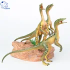 Фигурка динозавра Юрского периода, новая модель животного, Велоцираптор, хищный динозавр, экшн-фигурки, развивающие игрушки для детей