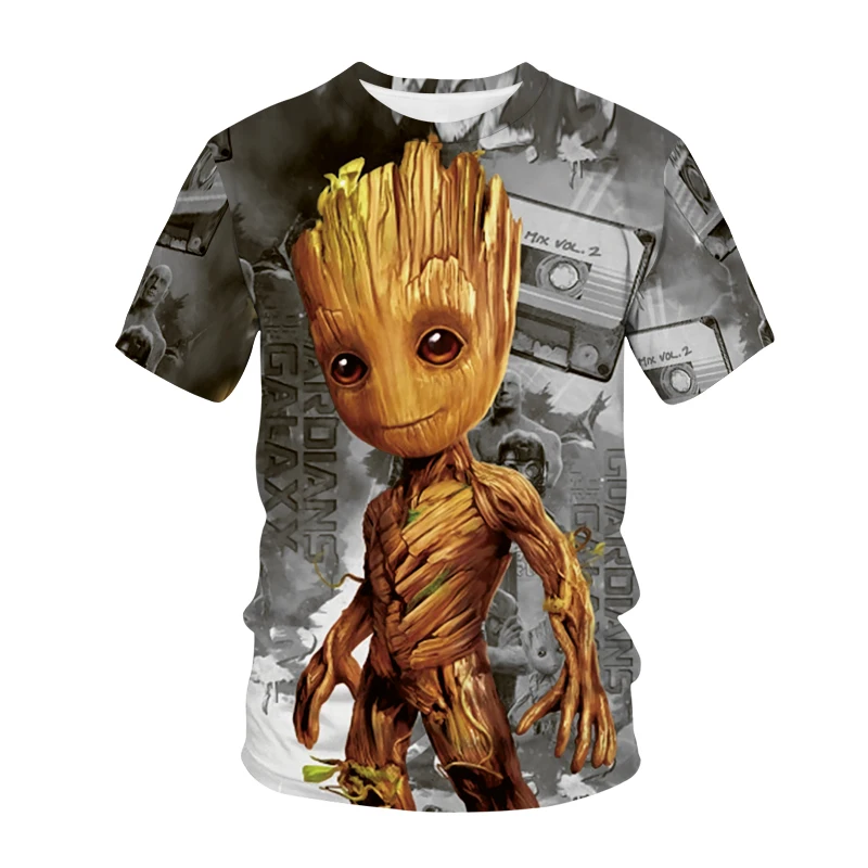 

Guardians of the Galaxy Men's Sports T-Shirt 3D Print Oversized Fashion Harajuku Casual Kids T-Shirt
