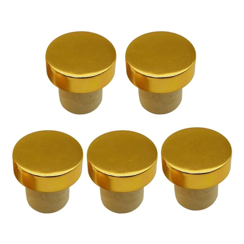 

Environmentally Friendly Polymer T-Shaped Stopper, Wine Cork Stopper, Wine Cork, 5 Pieces