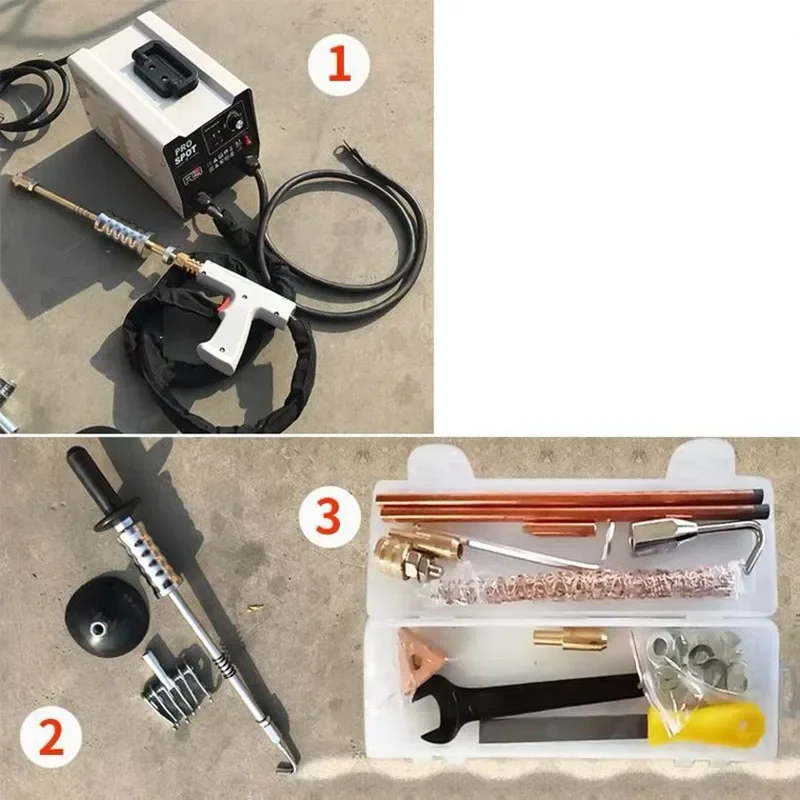 220 В/380 В точечный Съемник панели автомобиля съемник вмятин сварочный аппарат