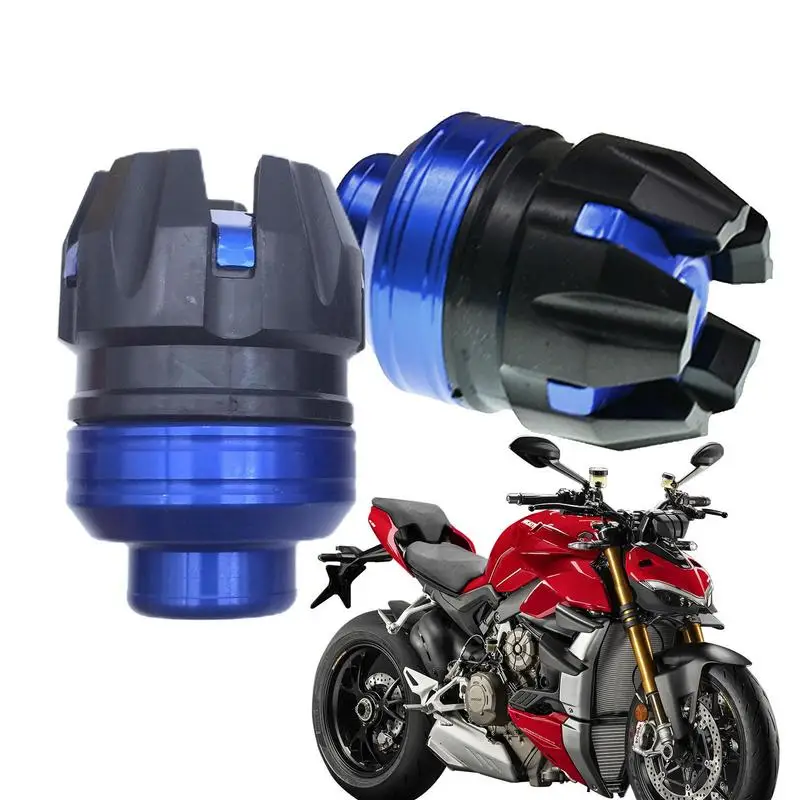 

Слайдеры рамы мотоцикла, 2 шт., слайдеры передней вилки колеса, экономичный защитный инструмент для большинства мотоциклов и мотоциклов