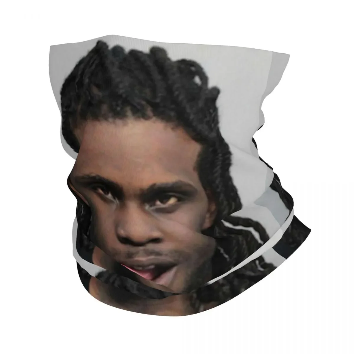 

Chief Keef Bandana Neck Cover Printed Rapper Music Face Scarf Warm Balaclava Running for Men Women Adult All Season