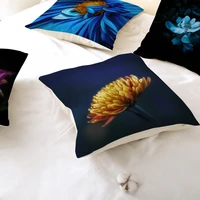 3d flower printed cushion cover party decor chair bed linen throw pillow case car seat living room decoration pillow cover