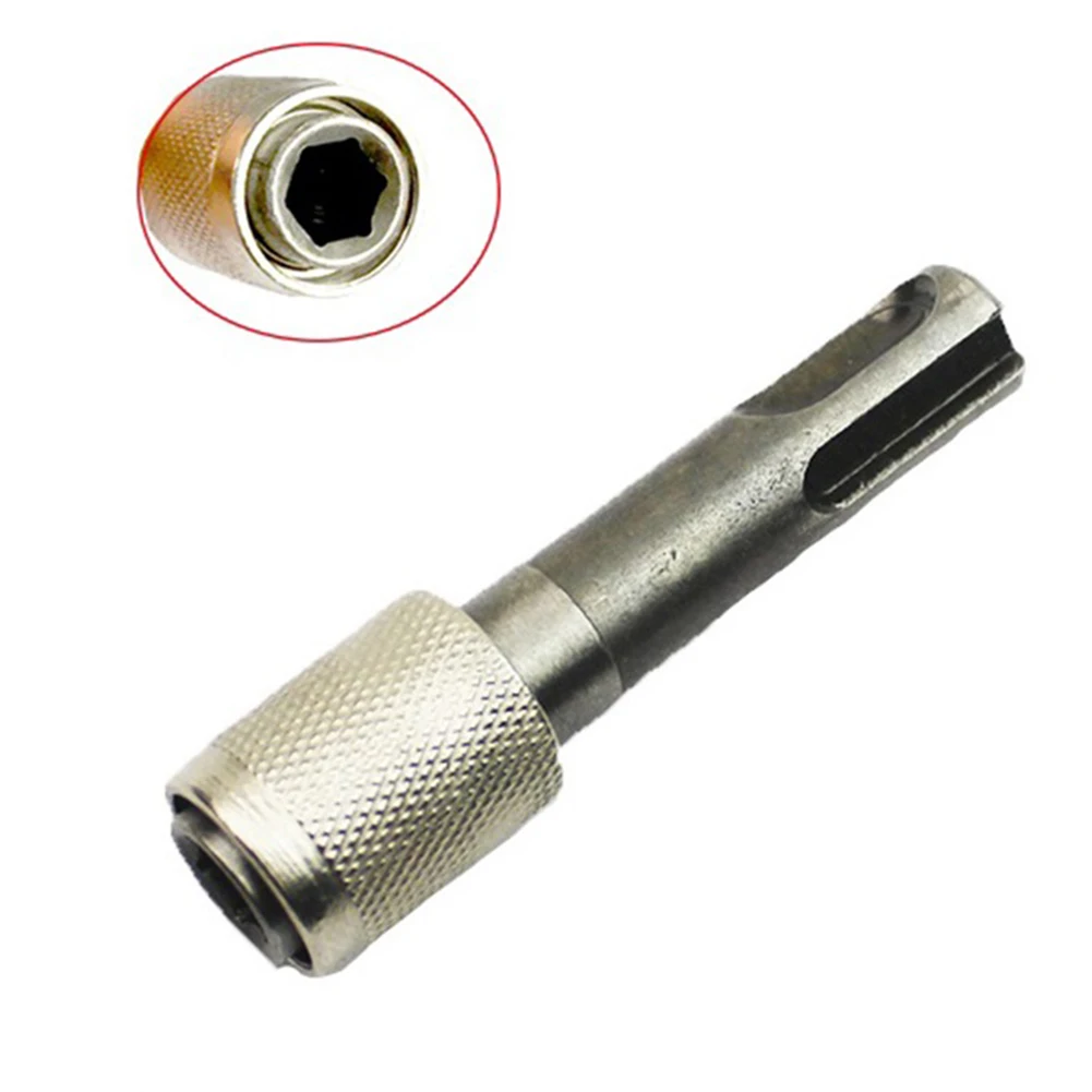 

SDS Socket Adapter 1/4 Hex Shank Screwdriver Socket Adapter Holder Drill Bits Adapter Converter Practical Tools Accessor