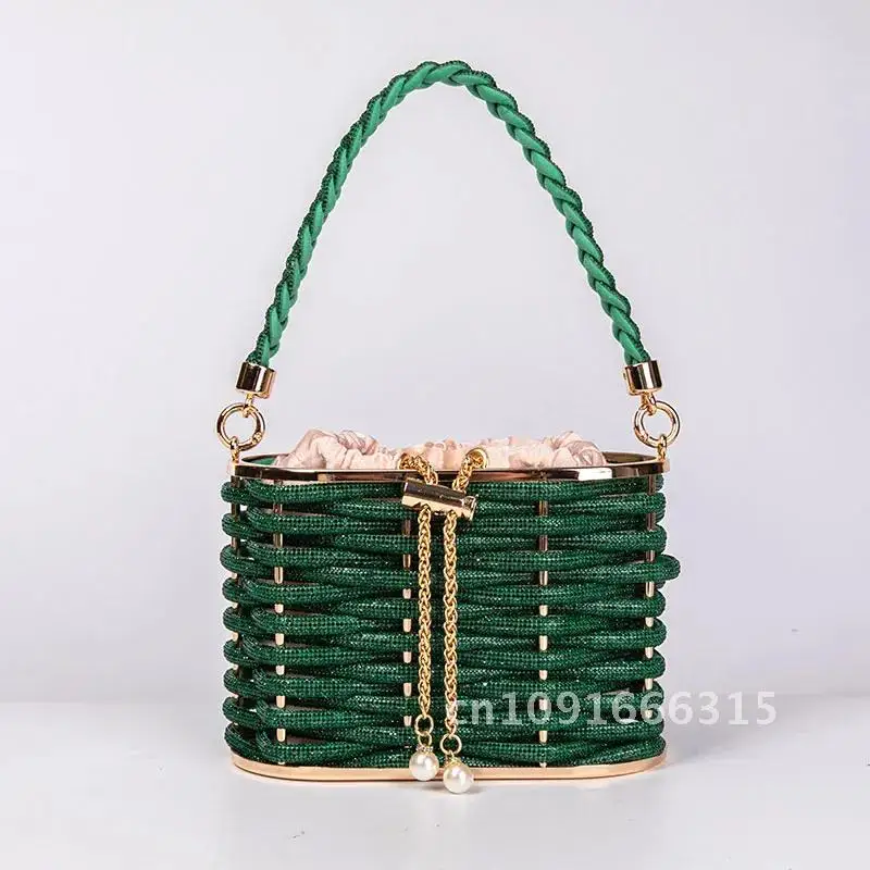 Сумочка на плечо с блестками и жемчугом клатч для свадебной вечеринки кошелек