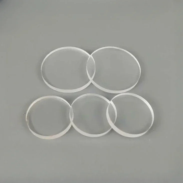 Фото Окно-пластина для ИК-спектроскопии из бромида калия, диск из кристаллической соли бромида калия для лабораторных экспериментов с ФТ-ИК-спектроскопией №2