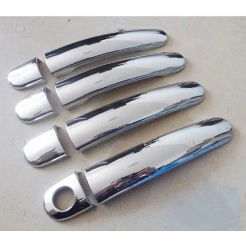 Автомобильный Стайлинг для 2007-2013 Skoda Octavia ABS хромированная крышка дверной ручки